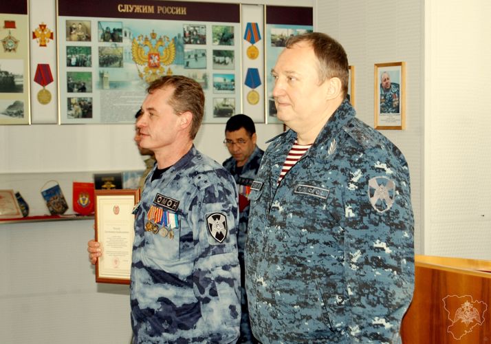 Волгоградский ОМОН отметил 27-летие
