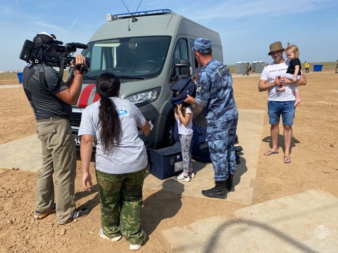 Волгоградские росгвардейцы приняли участие в военно-техническом форуме «Армия-2021»