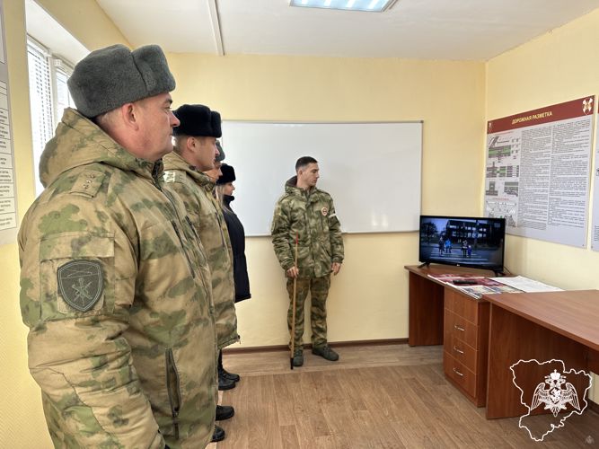 В территориальном органе Росгвардии стартовал зимний период обучения