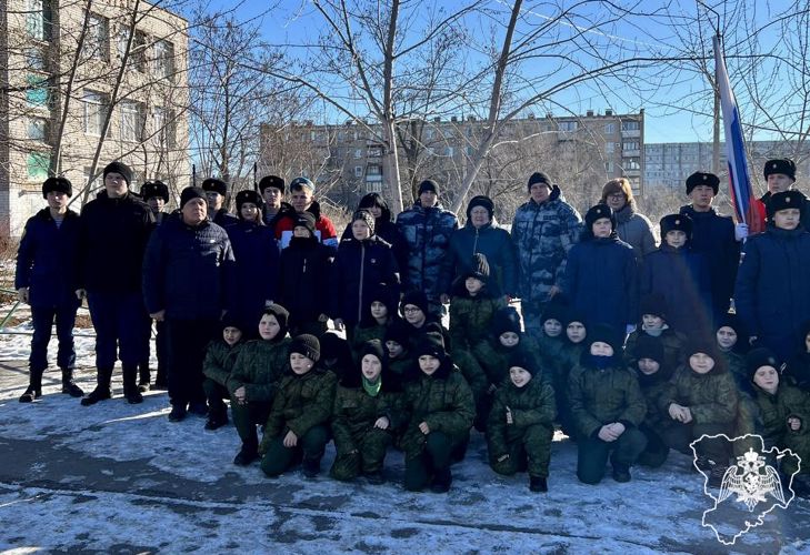 Память погибшего омоновца почтили в школе его имени в Волжском 