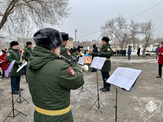 Большое патриотическое мероприятие для детей организовали волгоградские росгвардейцы