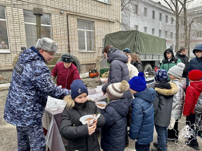Большое патриотическое мероприятие для детей организовали волгоградские росгвардейцы