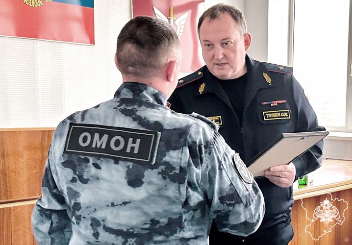 30-летие ОМОН «Сталинград» Росгвардии отметили в Волгограде