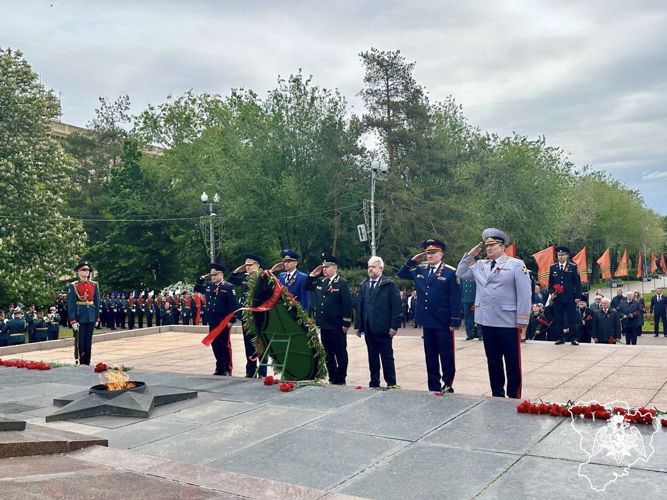 Руководитель регионального управления Росгвардии в Волгограде принял участие в памятном мероприятии, посвященном 78-й годовщине Победы