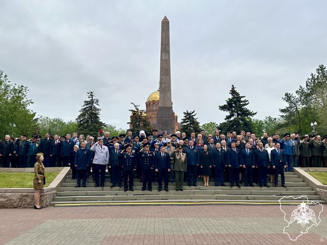 Руководитель регионального управления Росгвардии в Волгограде принял участие в памятном мероприятии, посвященном 78-й годовщине Победы