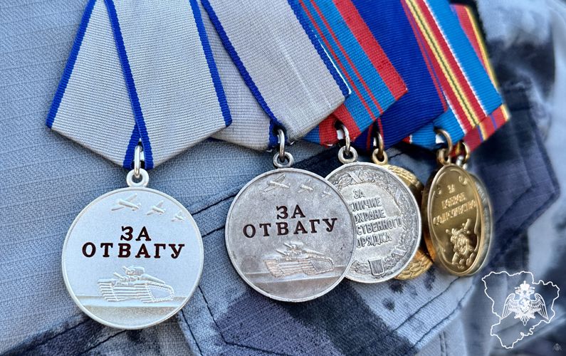 РОСГВАРДЕЙЦАМ - УЧАСТНИКАМ СПЕЦОПЕРАЦИИ ВРУЧЕНЫ ГОСНАГРАДЫ В ВОЛГОГРАДЕ