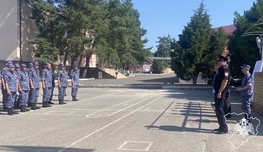 Летний период подготовки стартовал в Управлении Росгвардии по Волгоградской области