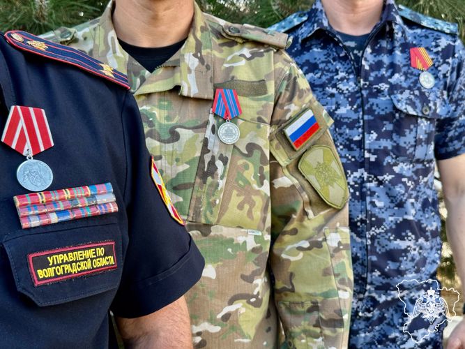 Росгвардейцам - участникам спецоперации вручены государственные награды в Волгограде