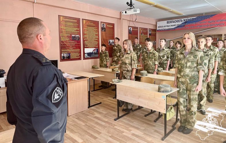 Пятый специализированный класс Росгвардии открылся в Волгоградской области 