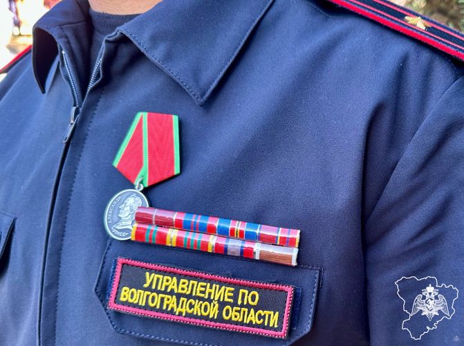Офицер Росгвардии – участник СВО удостоен боевой награды