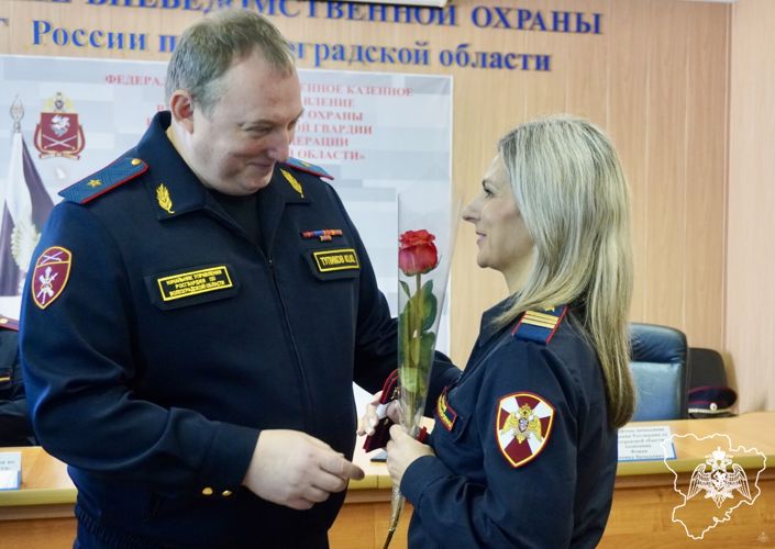 С профессиональным праздником поздравили сотрудников вневедомственной охраны в Волгограде