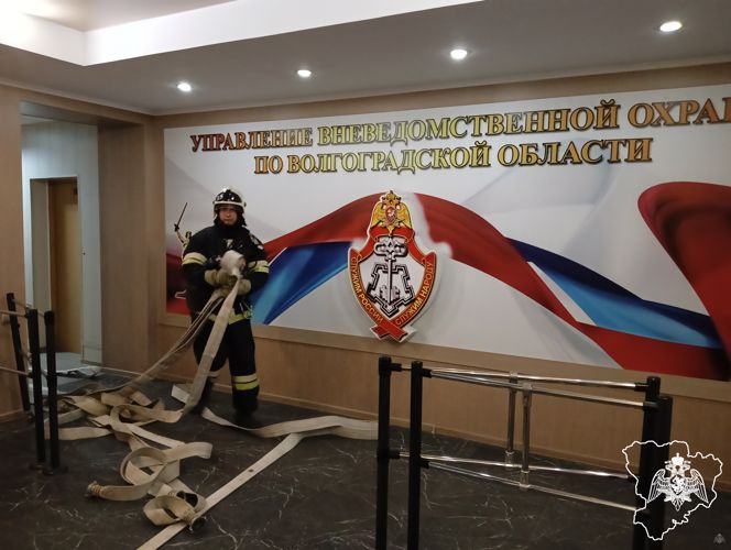 Сотрудники региональных управлений Росгвардии и МЧС провели совместную тренировку