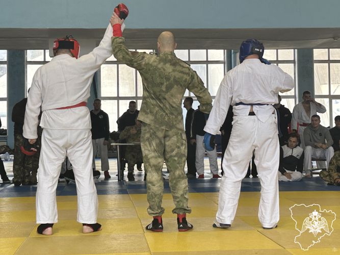 В Волгограде прошел чемпионат по рукопашному бою среди подразделений регионального управления Росгвардии (Видео)