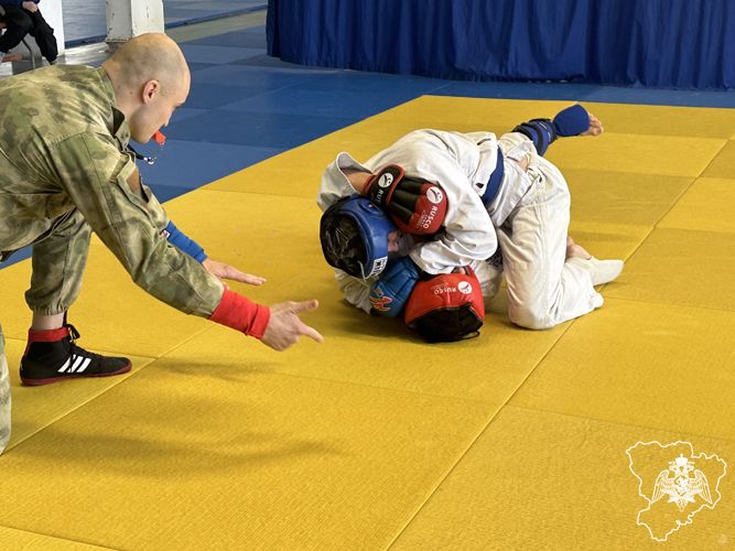 В Волгограде прошел чемпионат по рукопашному бою среди подразделений регионального управления Росгвардии (Видео)