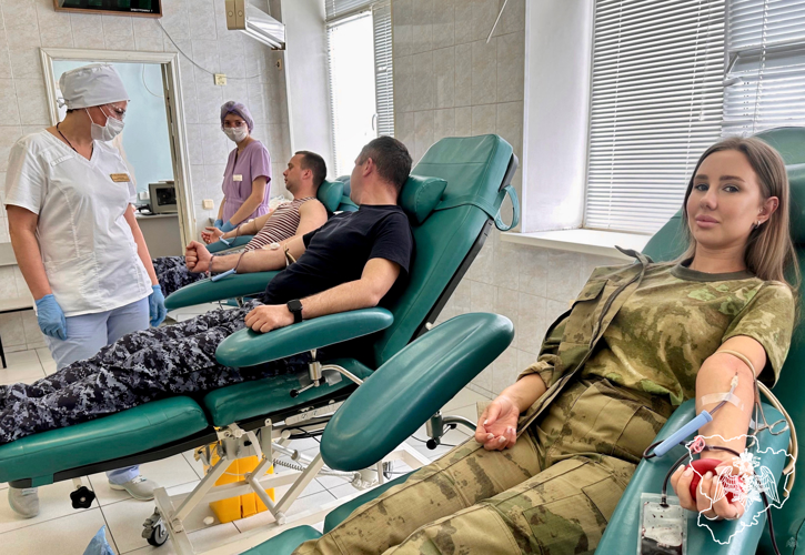 Росгвардейцы из Волгограда пополнили банк крови