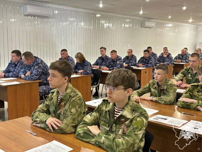 К международной акции «Диктант Победы» присоединились росгвардейцы в Волгограде