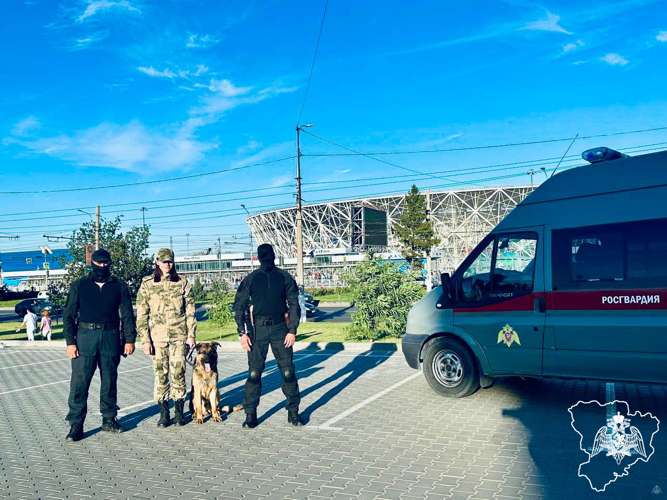 ПРИ УЧАСТИИ РОСГВАРДИИ ОБЕСПЕЧЕНА БЕЗОПАСНОСТЬ ФУТБОЛЬНОГО МАТЧА СУПЕРКУБКА РОССИИ
