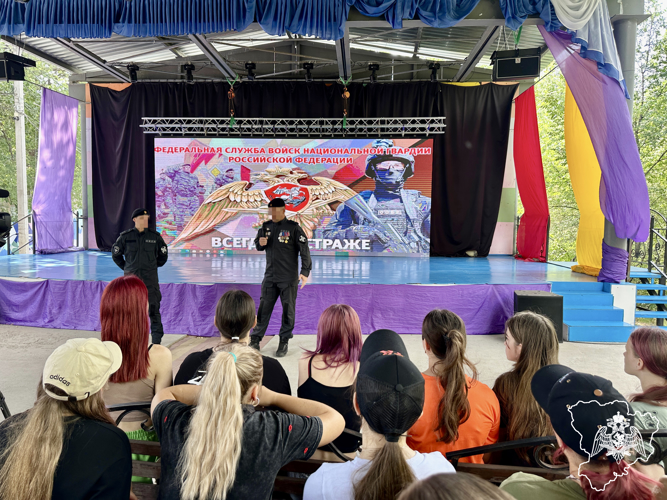 Акция «Каникулы с Росгвардией» состоялась в Волгограде