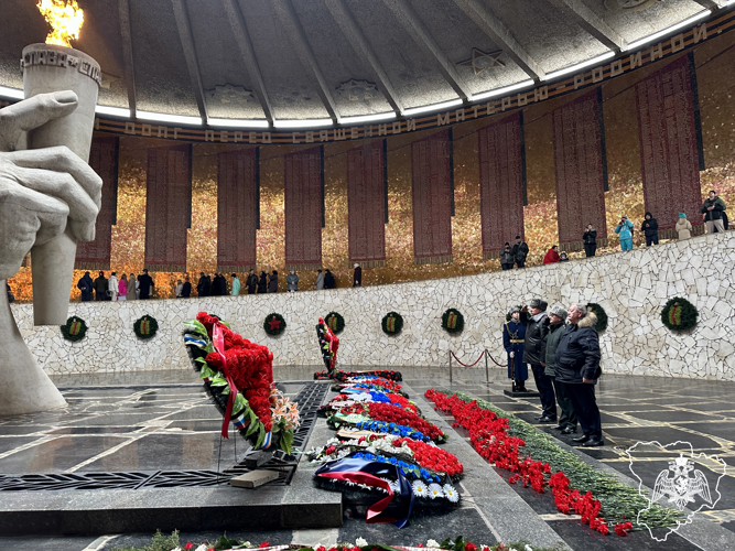 Росгвардия присоединилась к празднованию 82-й годовщины победы в Сталинградской битве