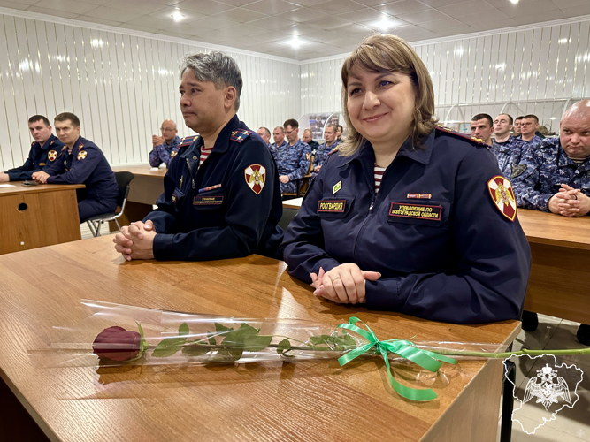 Росгвардейцев поздравили с Днем войск национальной гвардии России в Волгограде