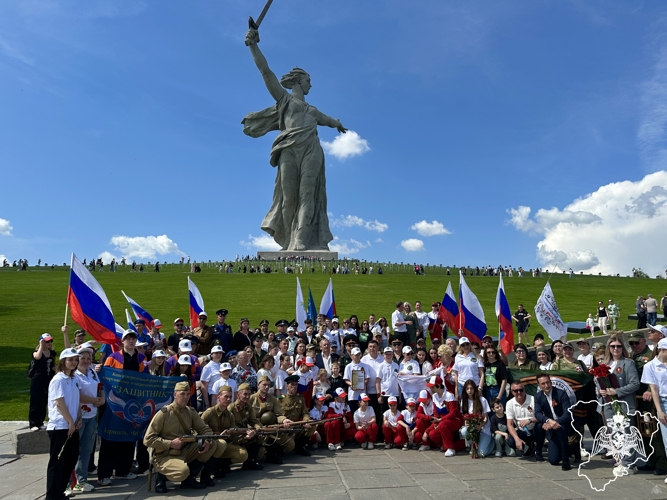 Росгвардейцы приняли на Сталинградской земле участников патриотической акции «Пламя Героев» 