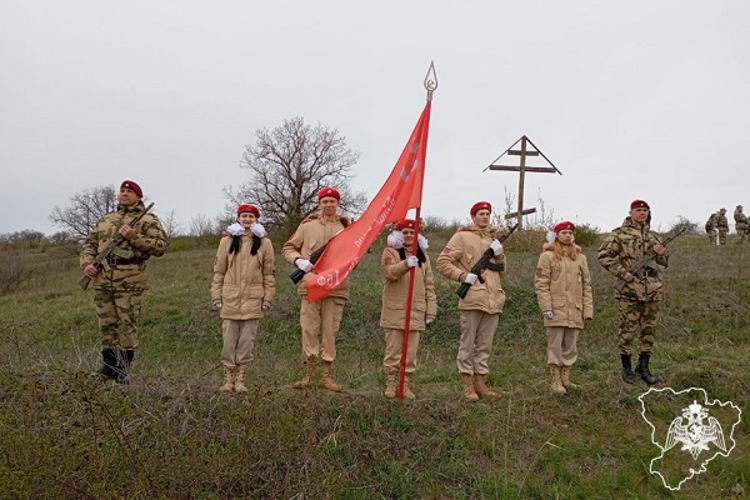 Росгвардейцы открыли памятник ветеранам СВО в Калаче-на-Дону
