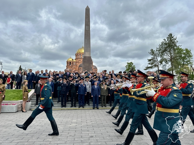 Руководитель регионального Управления Росгвардии в Волгограде принял участие в памятном мероприятии, посвященном 80-й годовщине победы