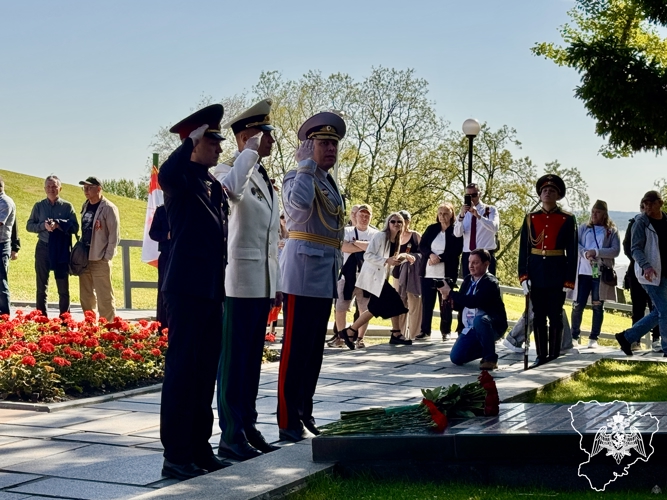 В Волгограде росгвардейцы приняли участие в праздничных мероприятиях и параде Победы