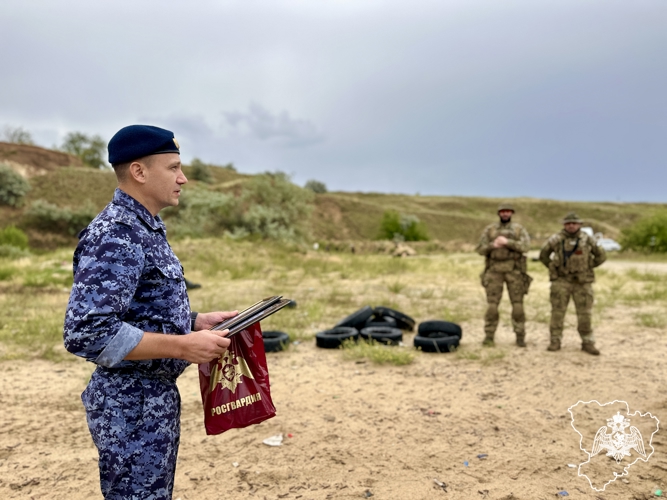Сбор автоматчиков спецназа Росгвардии состоялся в Волгограде 