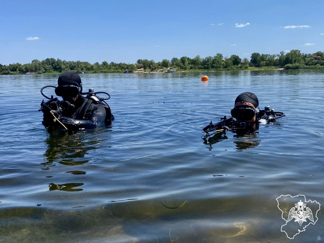 В Волгограде прошли межведомственные учебно - практические сборы водолазов 