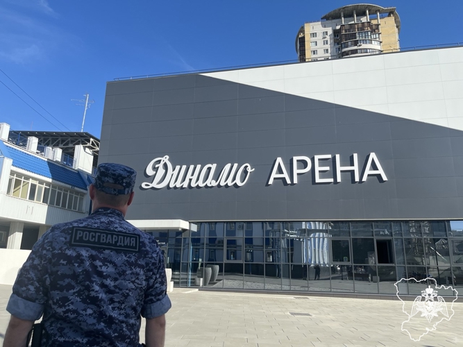 Сотрудники вневедомственной охраны обеспечили правопорядок на спортивном мероприятии