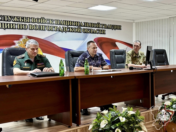 Завершился сбор с руководителями подразделений информационного сопровождения Южного округа Росгвардии
