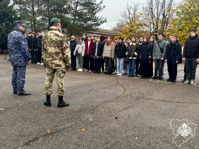 День призывника прошел в волгоградском управлении Росгвардии