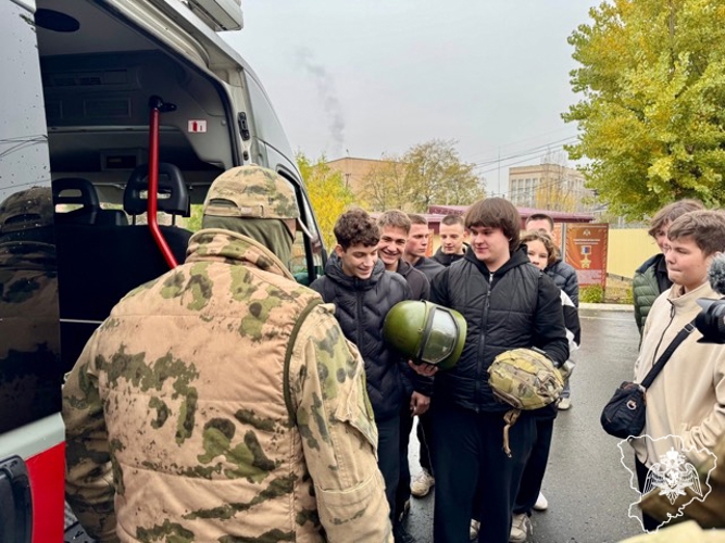 День призывника прошел в волгоградском управлении Росгвардии