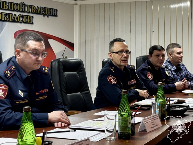 Волгоградские росгвардейцы подвели итоги служебно-боевой деятельности деятельности за истекший период 2025 года