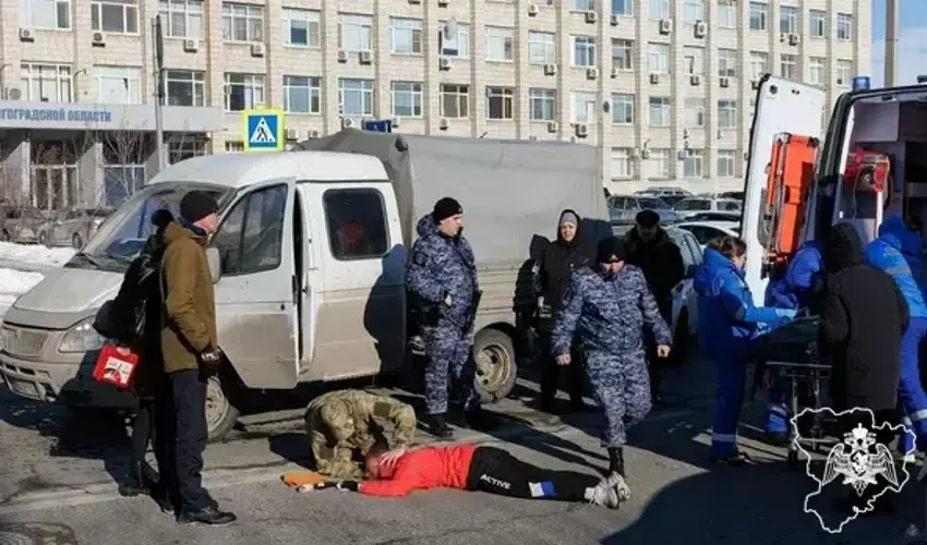 Росгвардейцы оказали помощь пострадавшей в ДТП женщине 