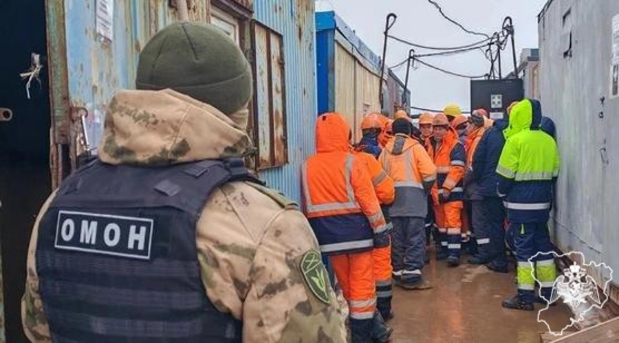 Миграционный рейд прошел в Волгоградской области при содействии спецназа Росгвардии