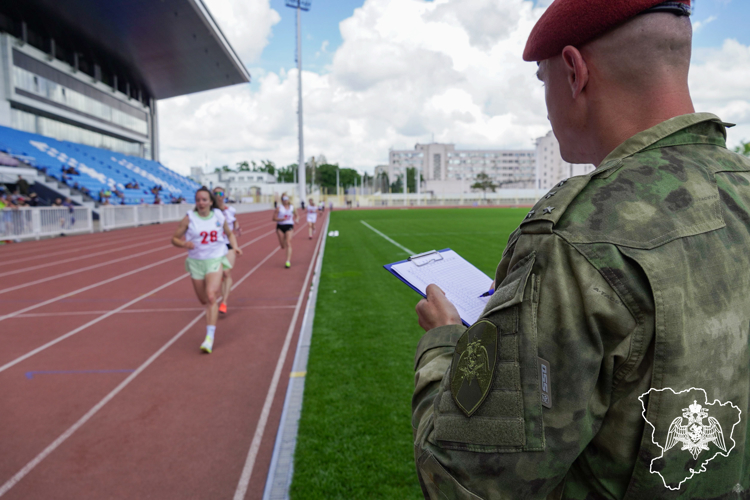 Волгоградские росгвардейцы завоевали медали на чемпионате Южного округа по биатлону и кроссу