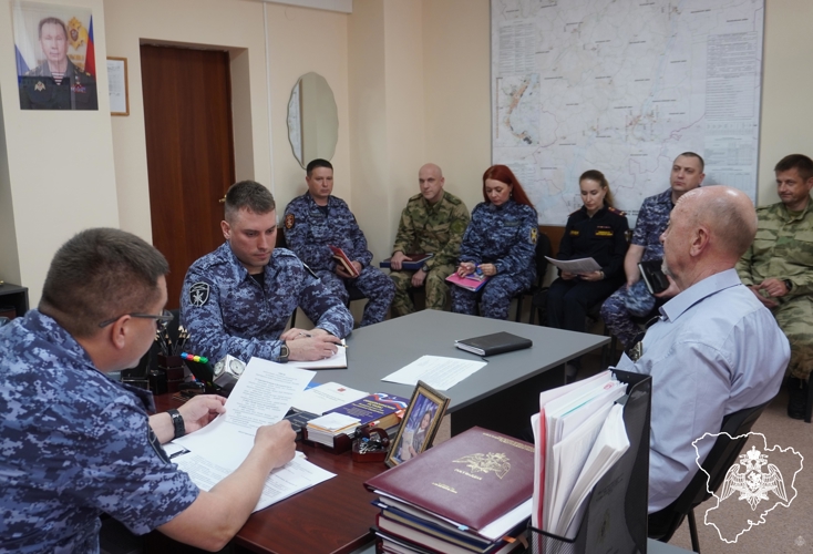 Росгвардейцы обсудили вопросы взаимодействия с Академическим колледжем Волгограда