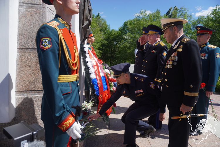 В Волгограде росгвардейцы присоединились к празднованию Дня Пограничника