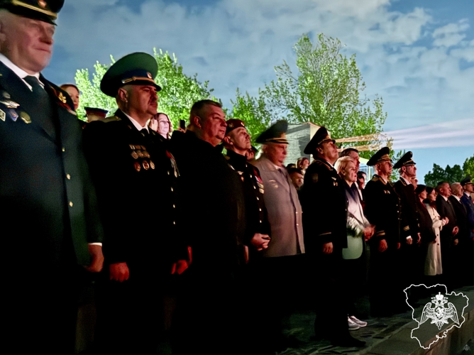 В Волгограде росгвардейцы стали участниками патриотического проекта «Свет Великой Победы»