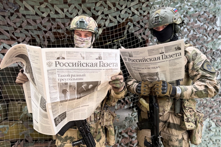 Росгвардейцы организовали доставку газеты в зону СВО