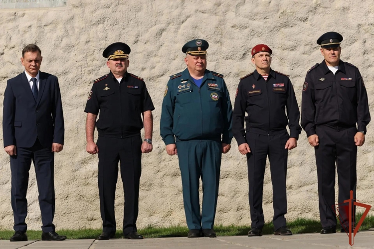 Начальник Управления Росгвардии по Волгоградской области принял участие в торжественной церемонии на Мамаевом Кургане